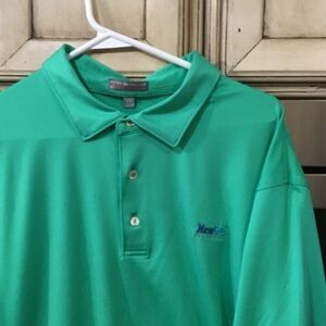 Peter Millar Vibrant Green Polo Shirt